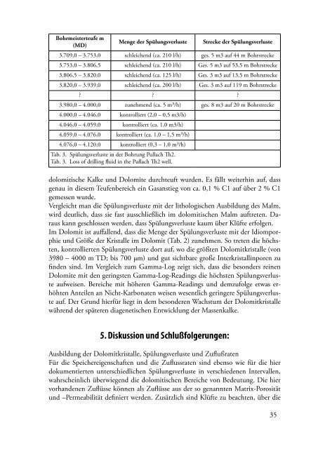 Der Malm in der Geothermiebohrung Pullach Th2 ... - Erdwerk