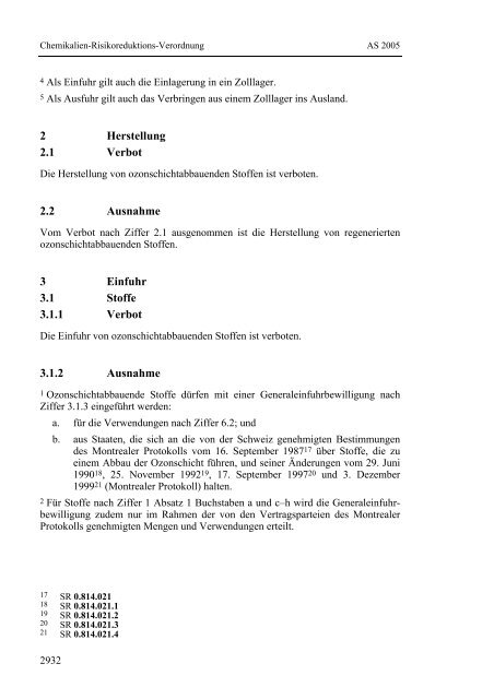 Chemikalien Risikoreduktions-Verordnung (ChemRRV), 620 kB