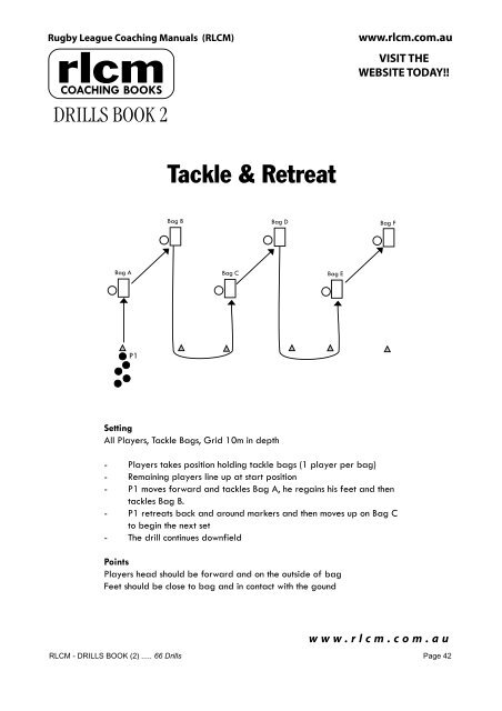 RLCM Drills (Book 2).pdf - Country Rugby League