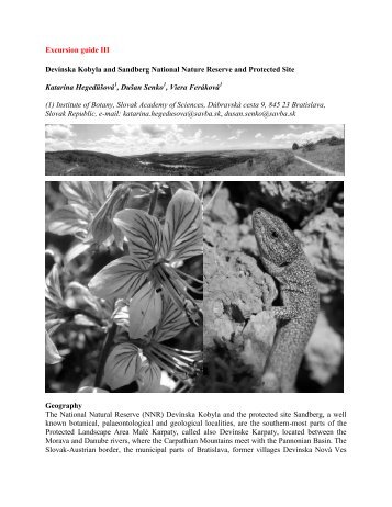 Download pdf file - Institute of Botany SAS - SAV