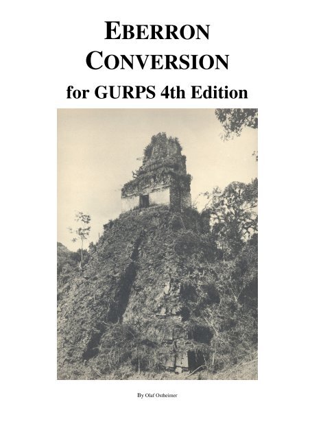 Gurps Fantasy 4ed