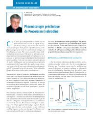 Pharmacologie préclinique de Procoralan (ivabradine) - Réalités ...