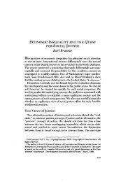 Economic Inequality And The Quest For Social Justice - Cato Institute