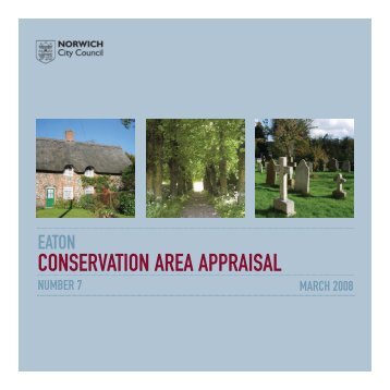 eaton conservation area appraisal - Norwich City Council