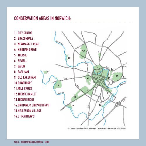 eaton conservation area appraisal - Norwich City Council