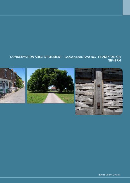 CONSERVATION AREA STATEMENT - Stroud District Council