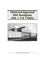 RAF Quedgeley - The Airfield Research Group