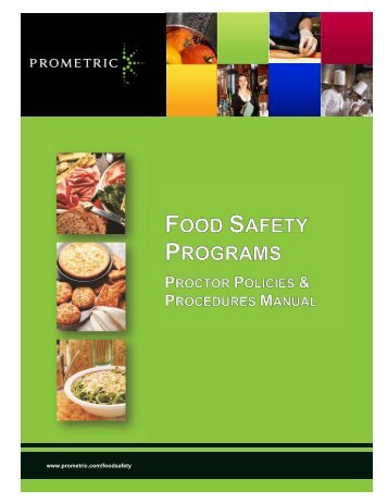Food Safety Proctor Manual - Prometric