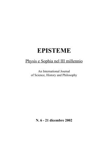 EPISTEME - Giano Bifronte