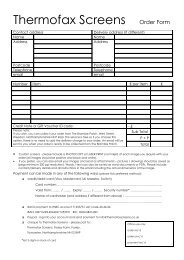 order form (PDF) - Thermofax Screens