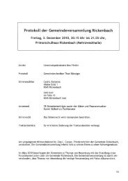 GV_03_12_2010 [PDF, 3.00 MB] - Rickenbach ZH - Kanton Zürich