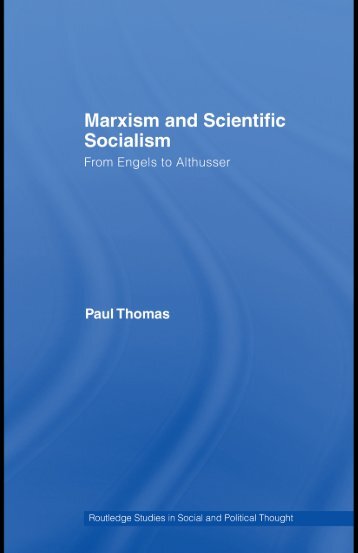 Marxism and Scientific Socialism: From Engels to ... - Index of - Free