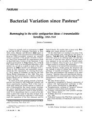 Rummaging in the attic: antiquarian ideas of transmissible heredity ...
