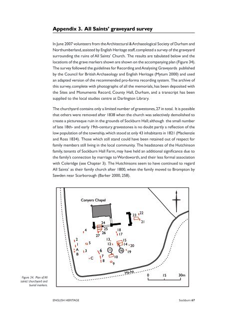 Sockburn Hall, Darlington: an archaeological ... - English Heritage