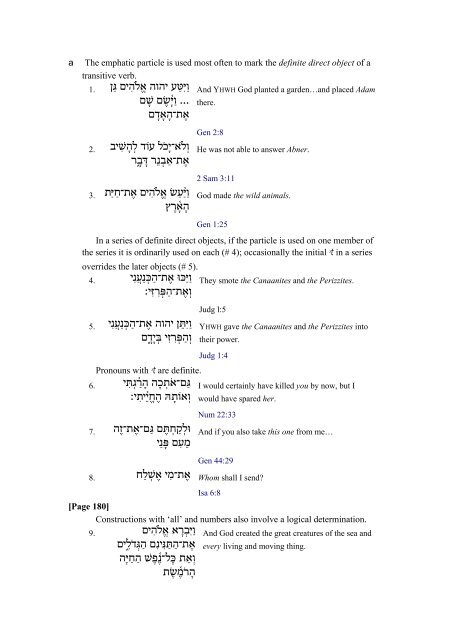 An Introduction to Biblical Hebrew Syntax