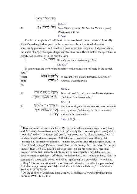 An Introduction to Biblical Hebrew Syntax