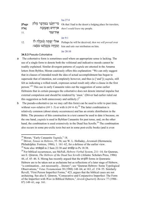 An Introduction to Biblical Hebrew Syntax