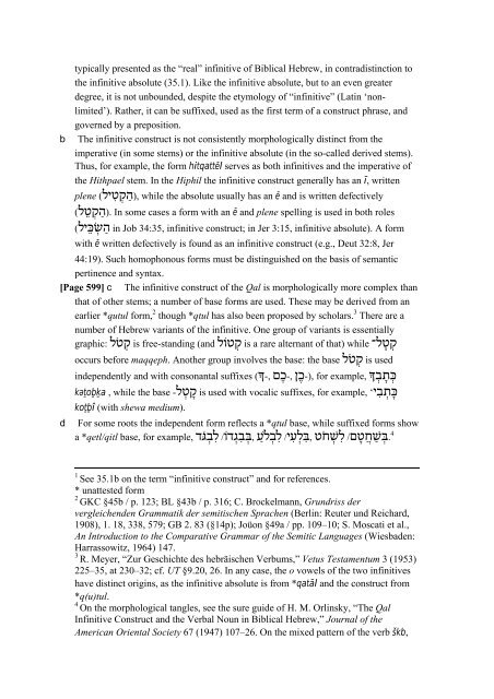 An Introduction to Biblical Hebrew Syntax