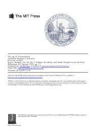 The Age of Transcendence - Genealogy of Religion