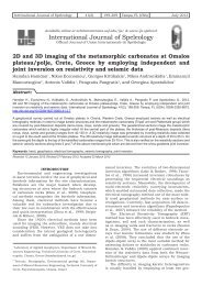 2D and 3D imaging of the metamorphic carbonates - Scholar ...