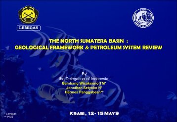 THE NORTH SUMATERA BASIN : GEOLOGICAL ... - CCOP