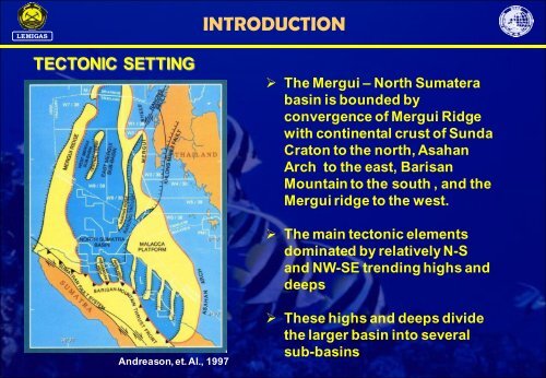 THE NORTH SUMATERA BASIN : GEOLOGICAL ... - CCOP