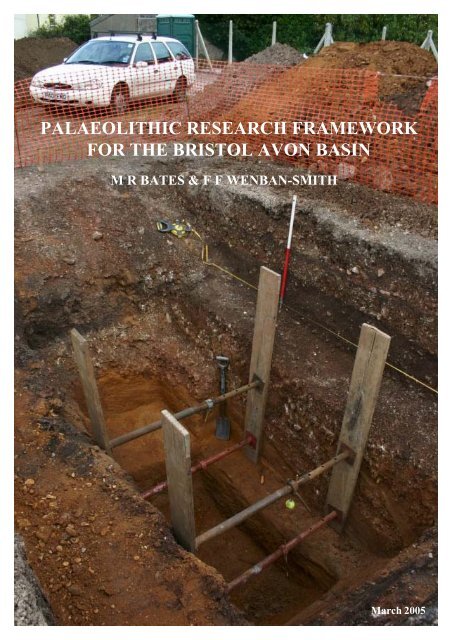 Palaeolithic Research Framework for the Bristol Avon basin (pdf, 2.3 ...