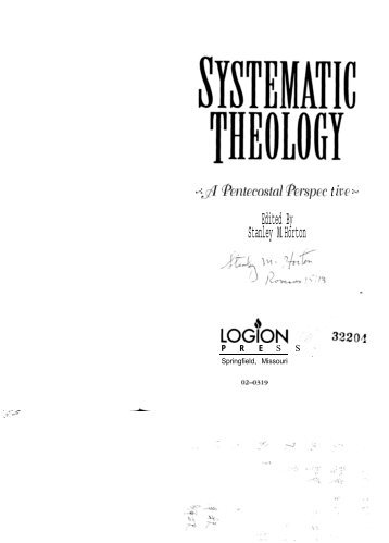 00055 Horton Systematic Theology Part 1.pdf - Media Sabda Org