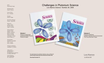 Challenges in Plutonium Science