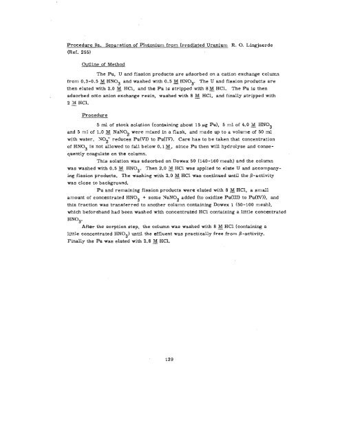 THE RADIOCHEMISTRY OF PLUTONIUM - Sciencemadness.org