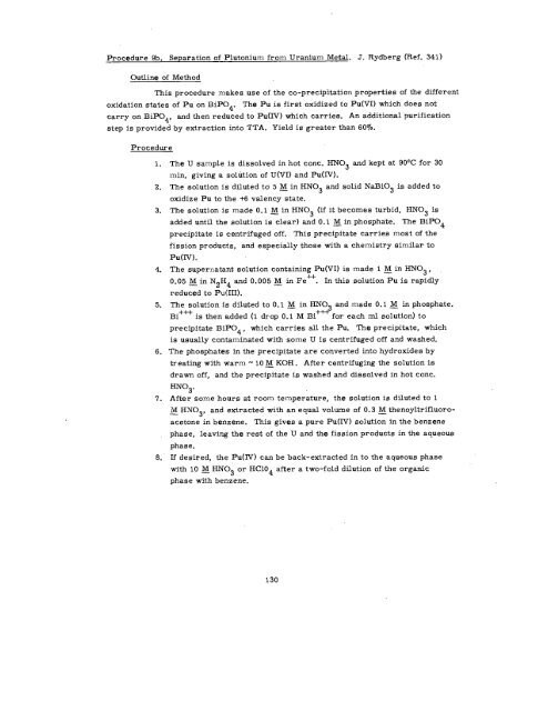 THE RADIOCHEMISTRY OF PLUTONIUM - Sciencemadness.org