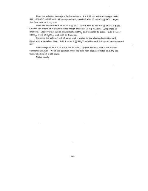 THE RADIOCHEMISTRY OF PLUTONIUM - Sciencemadness.org