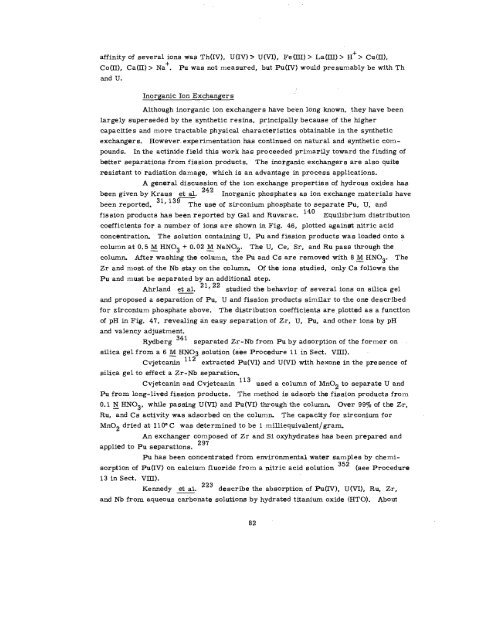 THE RADIOCHEMISTRY OF PLUTONIUM - Sciencemadness.org