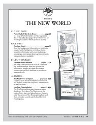 THE NEW WORLD - Evan-Moor.com