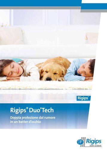 Pannelli compositi Rigips® Duo'Tech. Potete scegliere.