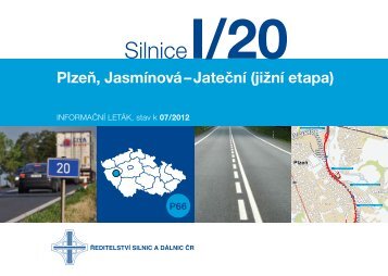 Silnce I/20 Plzeň, Jasmínová-Jateční - Ředitelství silnic a dálnic ČR