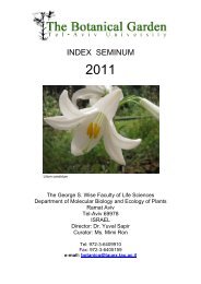Index Seminum of seeds from 2011 can be downloaded here