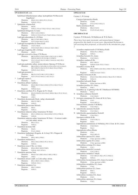 Census of the Queensland Flora 2010 - Department of Environment ...