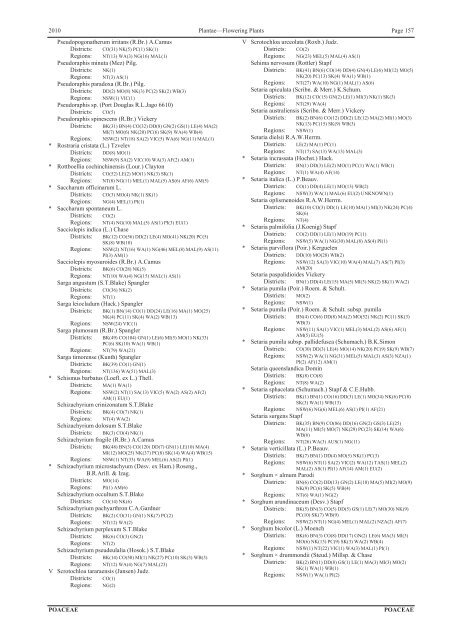 Census of the Queensland Flora 2010 - Department of Environment ...