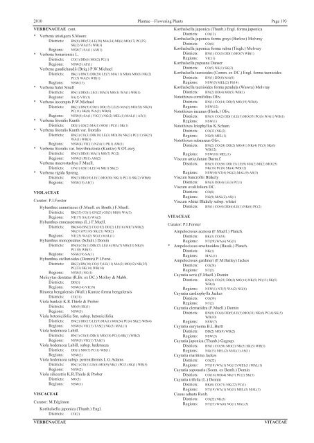 Census of the Queensland Flora 2010 - Department of Environment ...