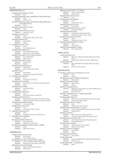 Census of the Queensland Flora 2010 - Department of Environment ...