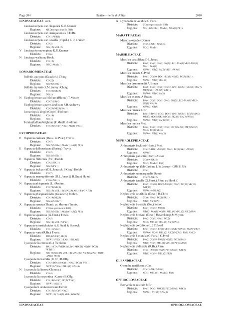 Census of the Queensland Flora 2010 - Department of Environment ...