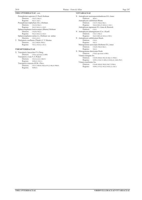 Census of the Queensland Flora 2010 - Department of Environment ...