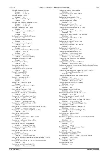 Census of the Queensland Flora 2010 - Department of Environment ...