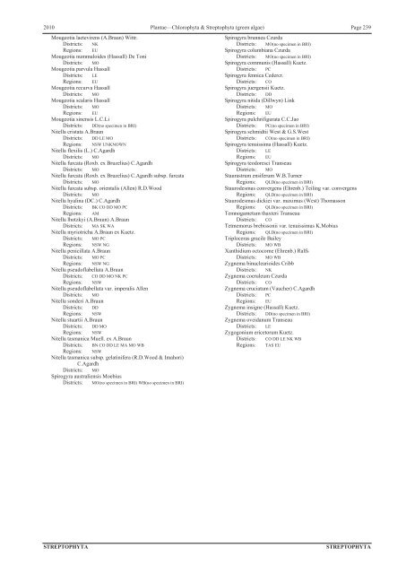 Census of the Queensland Flora 2010 - Department of Environment ...