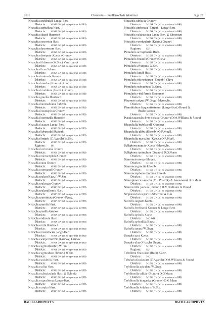 Census of the Queensland Flora 2010 - Department of Environment ...