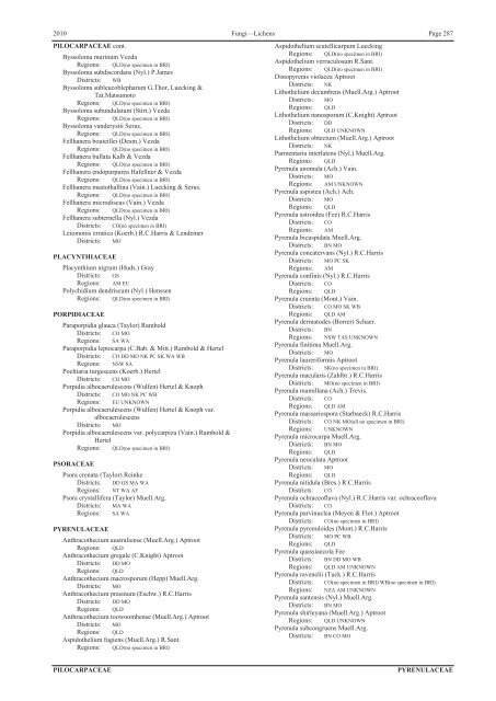 Census of the Queensland Flora 2010 - Department of Environment ...