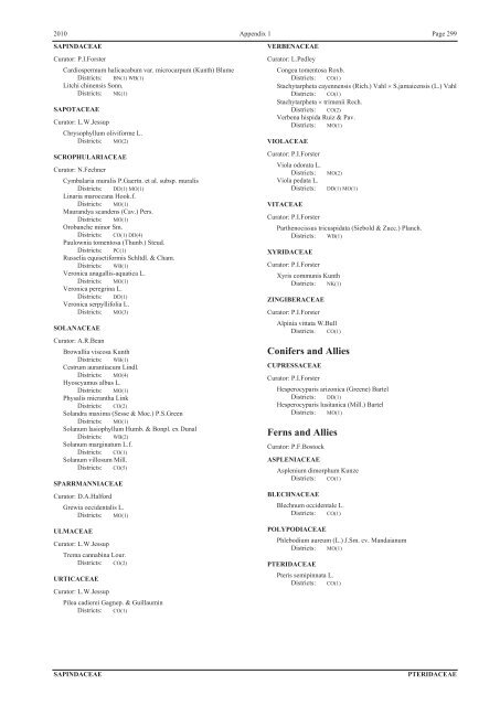 Census of the Queensland Flora 2010 - Department of Environment ...