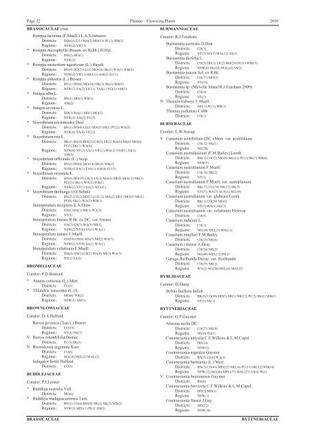 Census of the Queensland Flora 2010 - Department of Environment ...