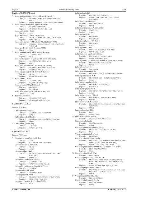 Census of the Queensland Flora 2010 - Department of Environment ...